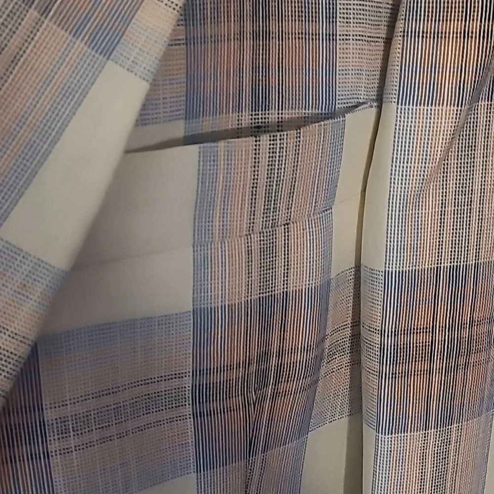 Vtg. Men's Givinchy Plaid Blazer